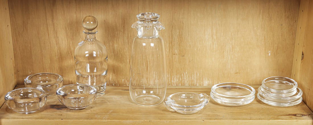 A Steuben glass cocktail shaker (1 of 1)