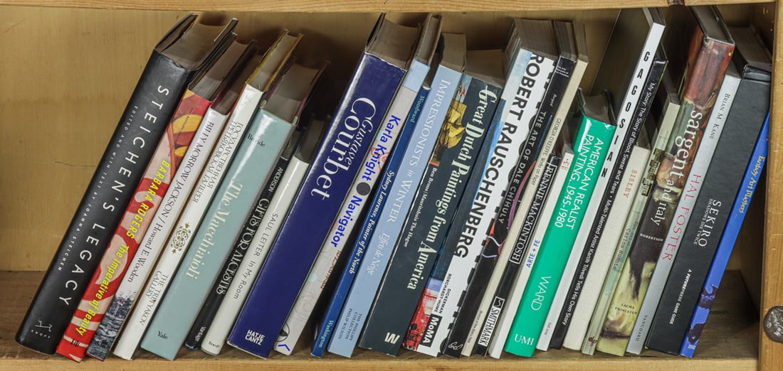 Twenty six art books on design, photography, 19th Century through contemporary art (1 of 1)