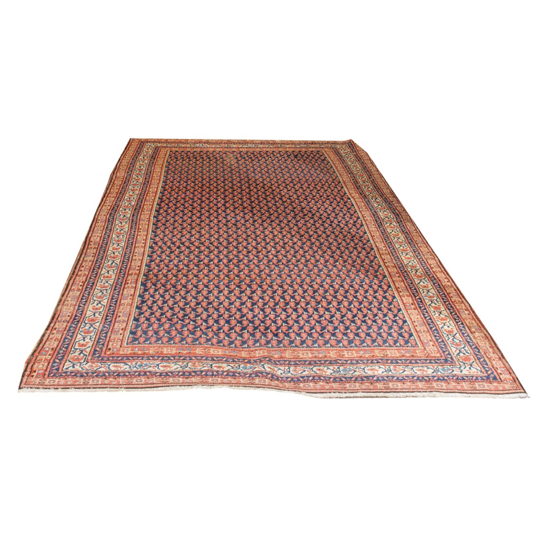 An antique Northwest Persian runner: An antique Northwest Persian runner, 5'1" x 9'10'
