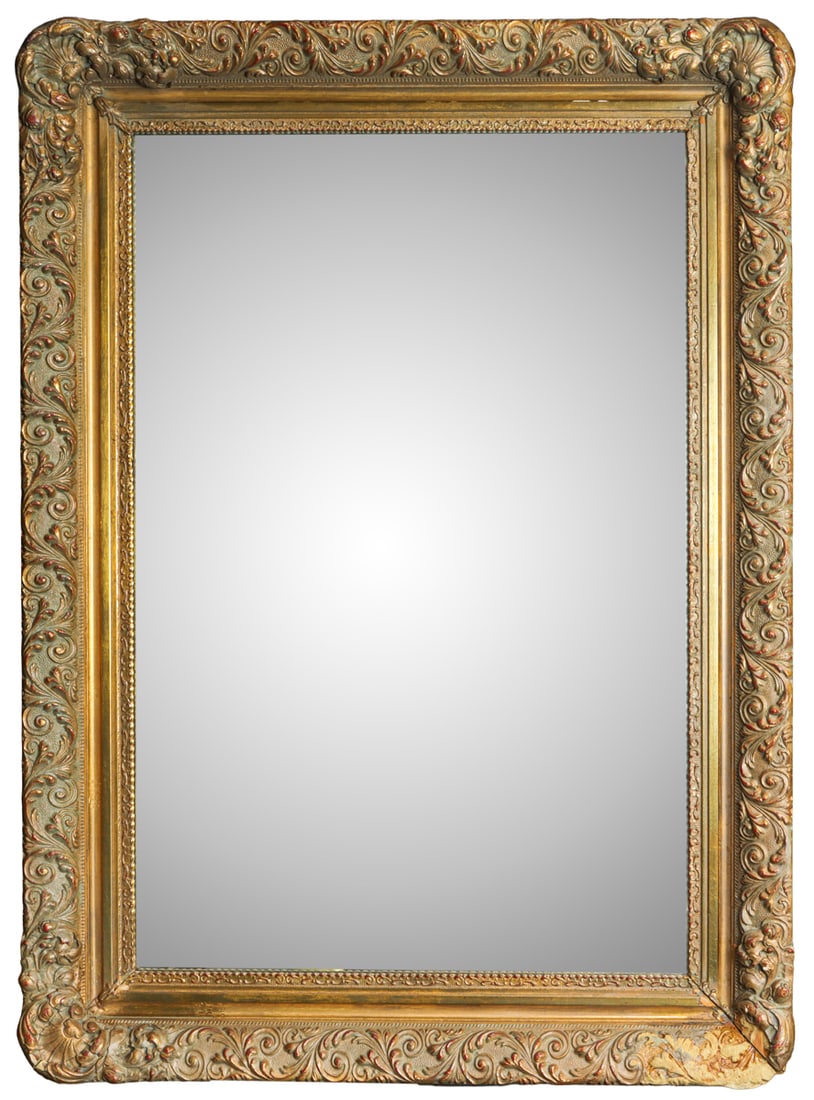 A giltwood and gesso mirror (1 of 1)