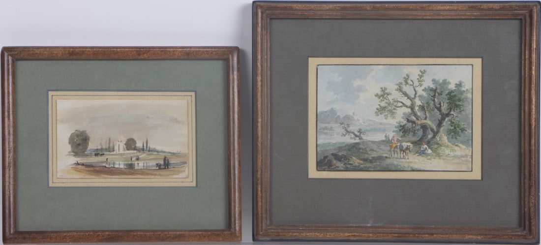 Watercolors, European School (19th/20th century) (1 of 1)