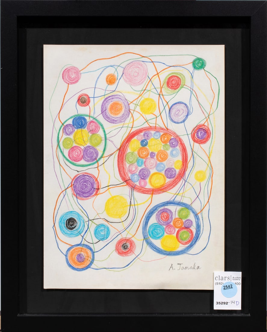 Painting, Manner of Wassily Kandinsky: Manner of Wassily Kandinsky (Russian/French, 1866-1944), European Canal Scene and Clown Portrait, double-sided oil on board, bears signature lower right one side, overall (with frame): 18.25"h x 15.25