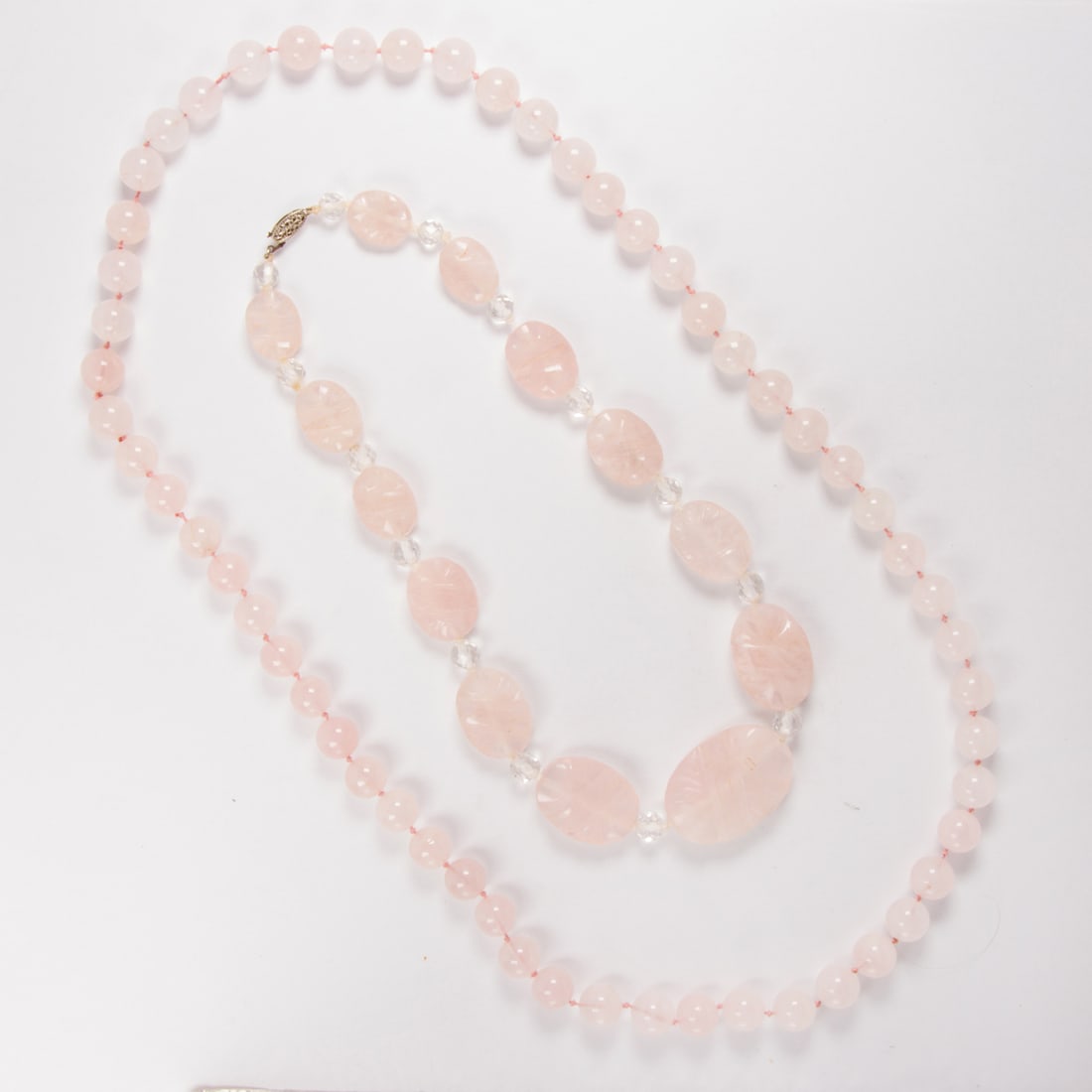 A group of rose quartz jewelry (1 of 1)