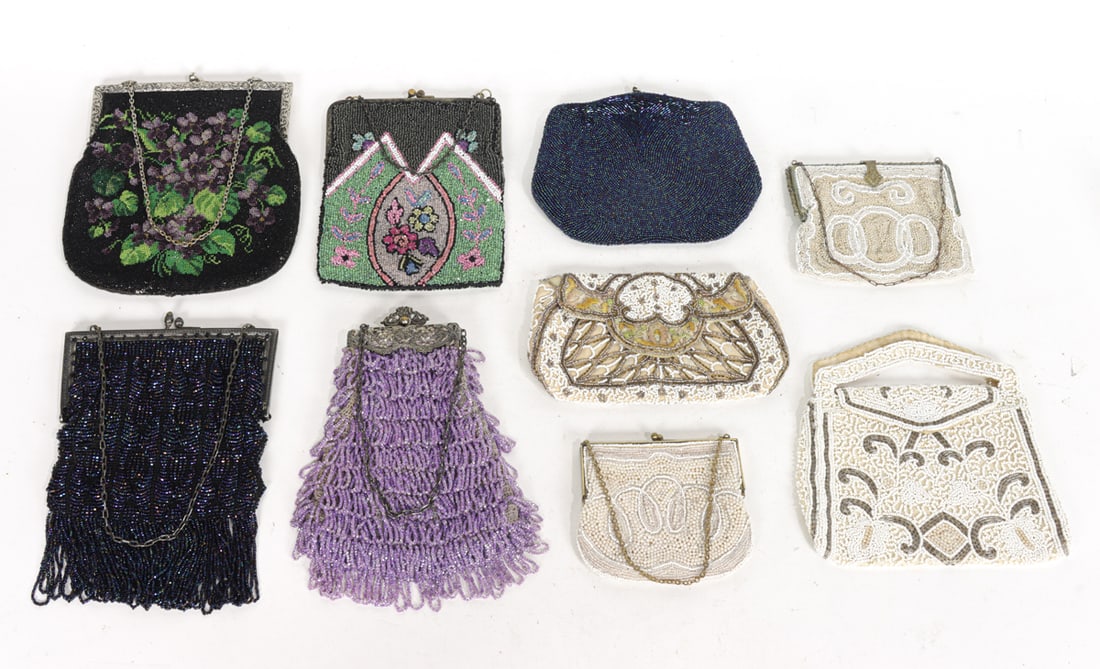 Nine beaded bags (1 of 1)