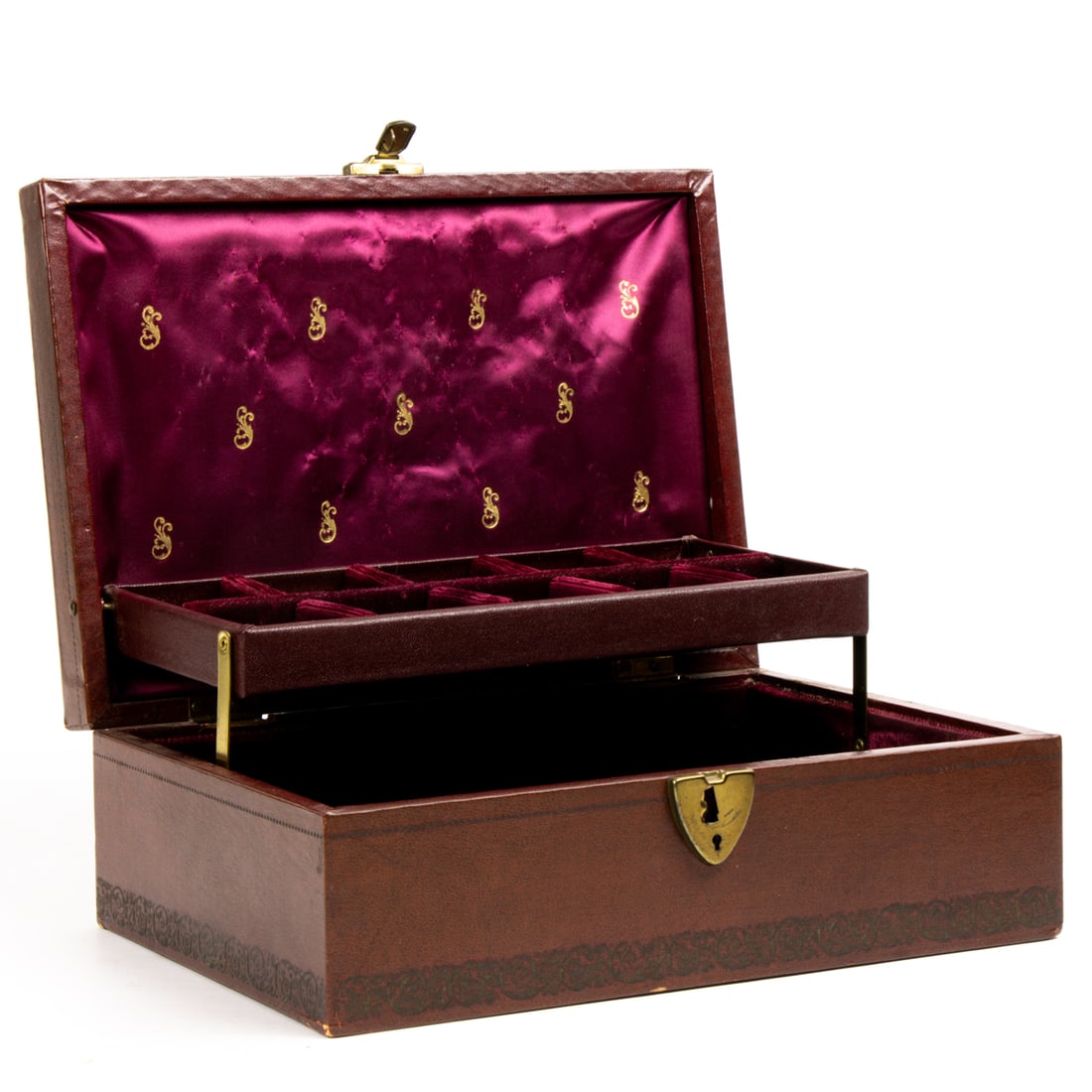 A vintage wooden jewelry box (1 of 1)