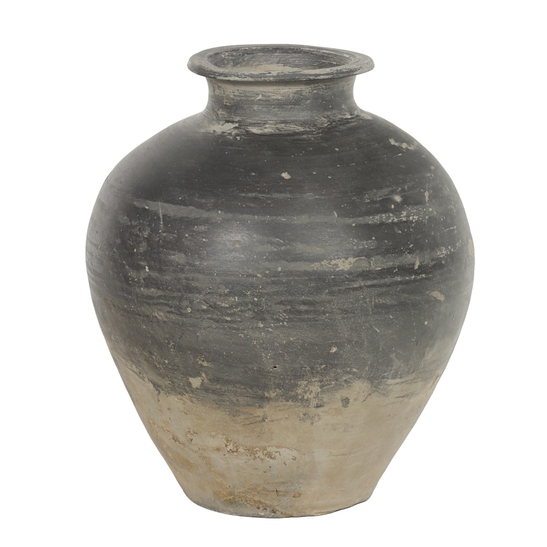 A Korean black ceramic vase (1 of 1)