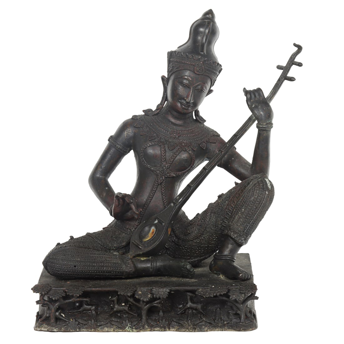 A Thai bronze figure of prince Aphai Mani (1 of 1)