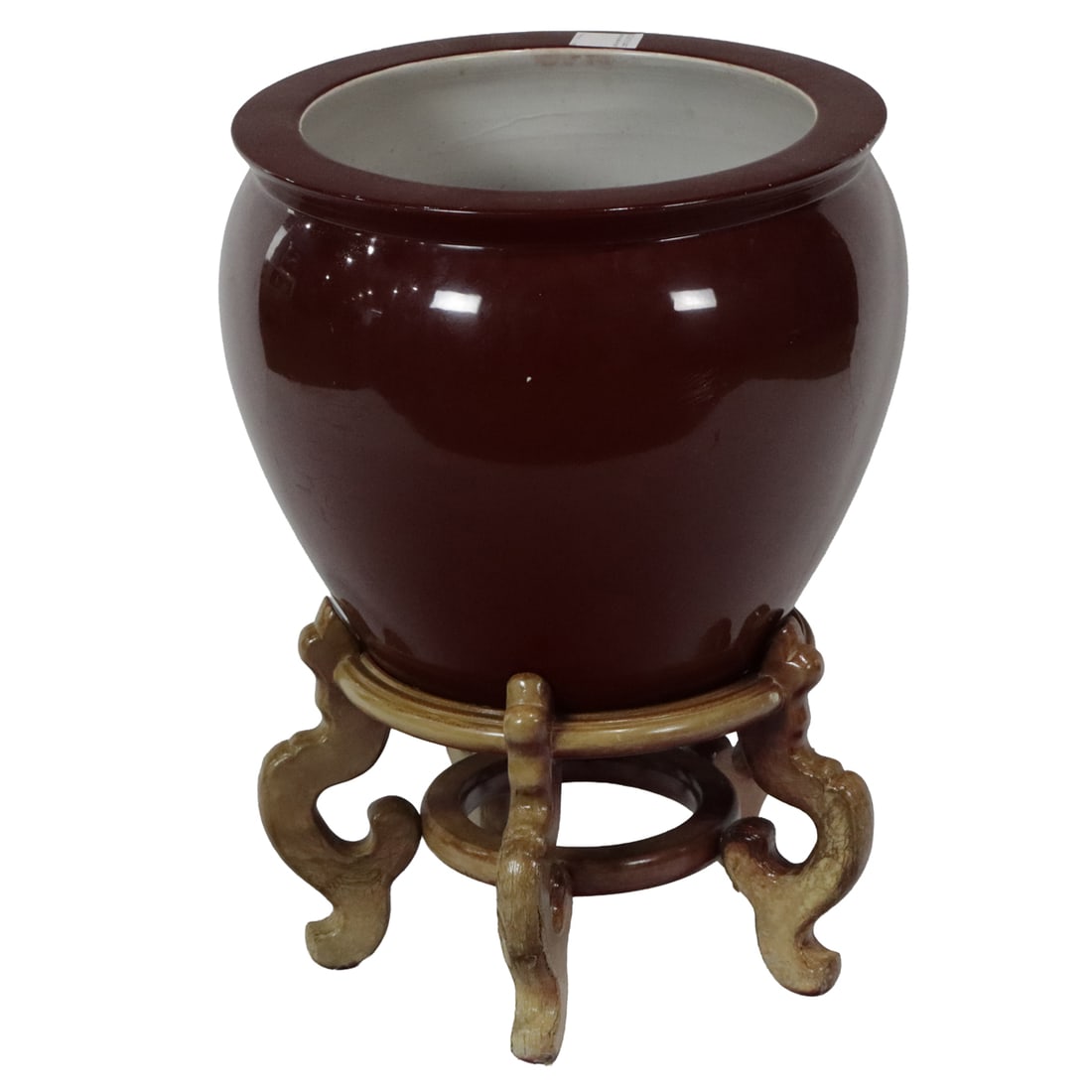 A Chinese ox-blood glazed jardiniere (1 of 1)