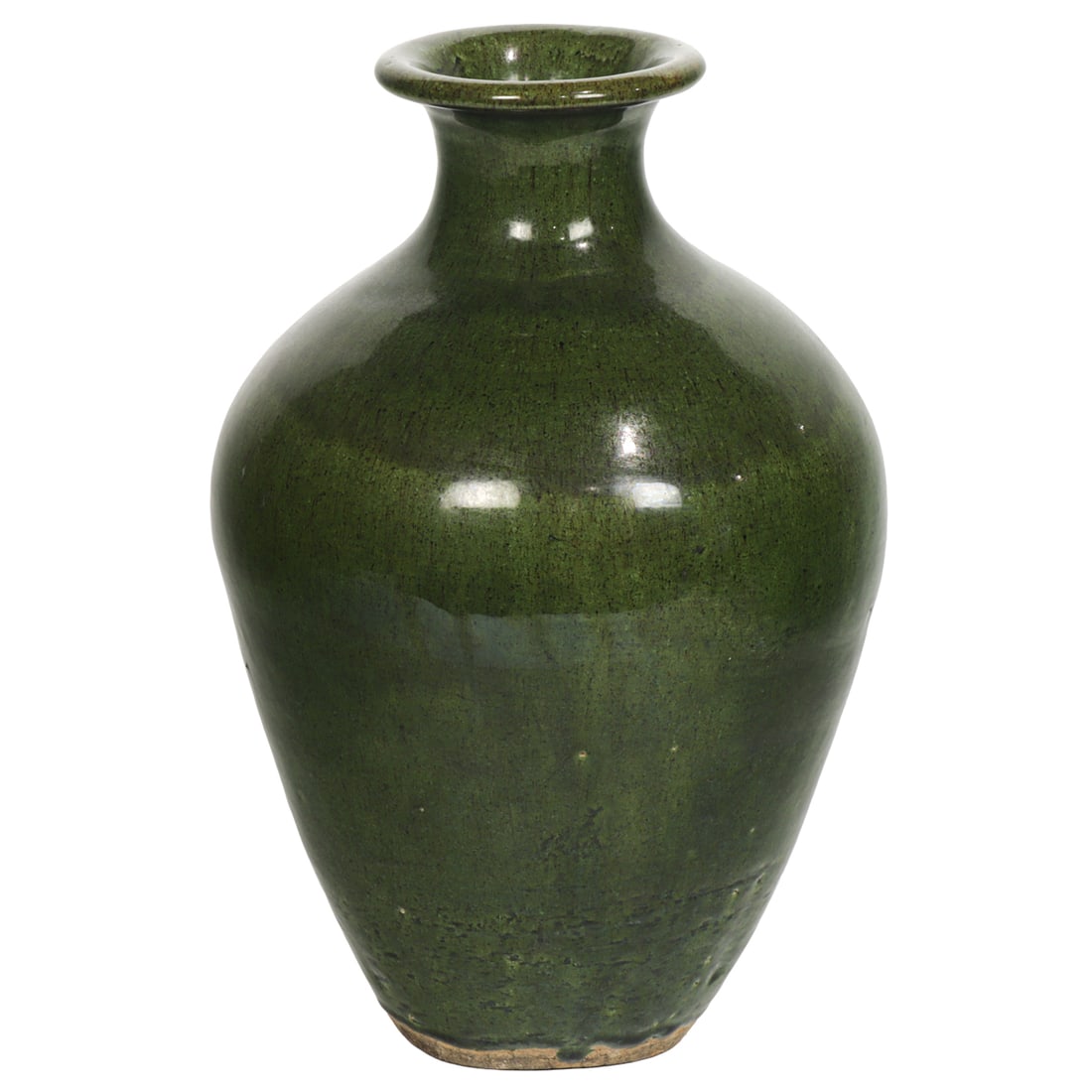 A Chinese green glazed vase (1 of 1)