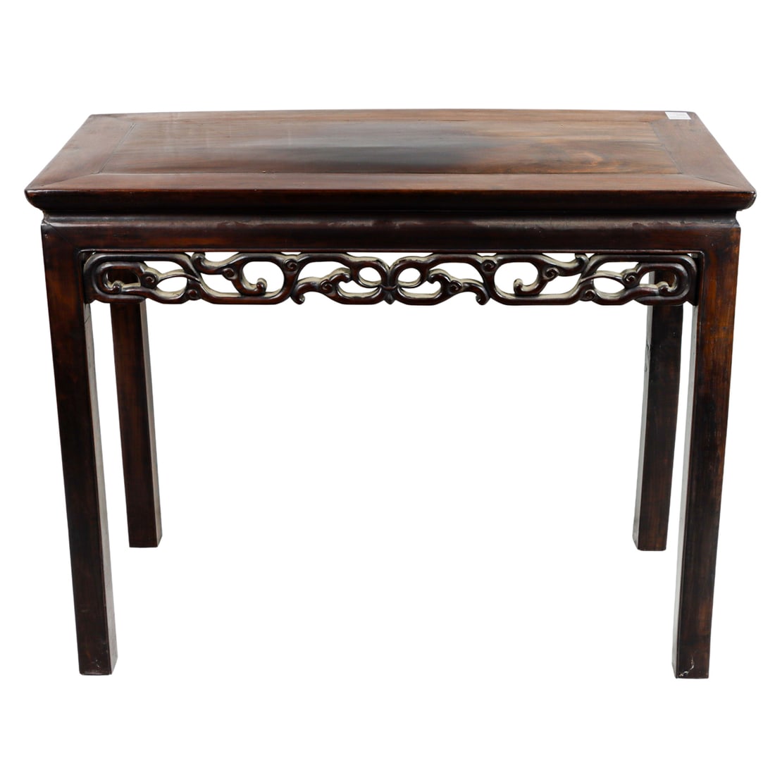 A Chinese rosewood side table (1 of 1)