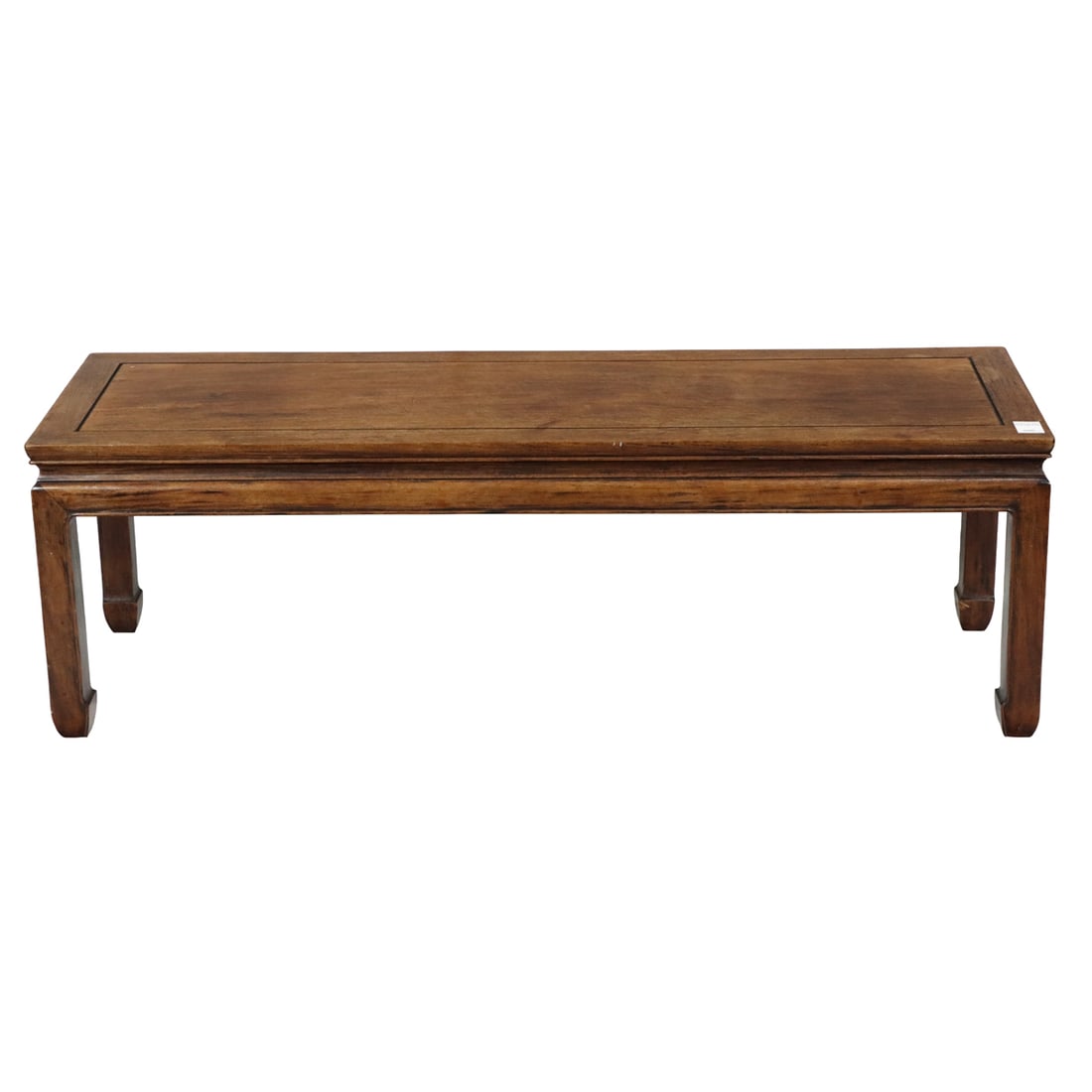 A Chinese hardwood low table (1 of 1)