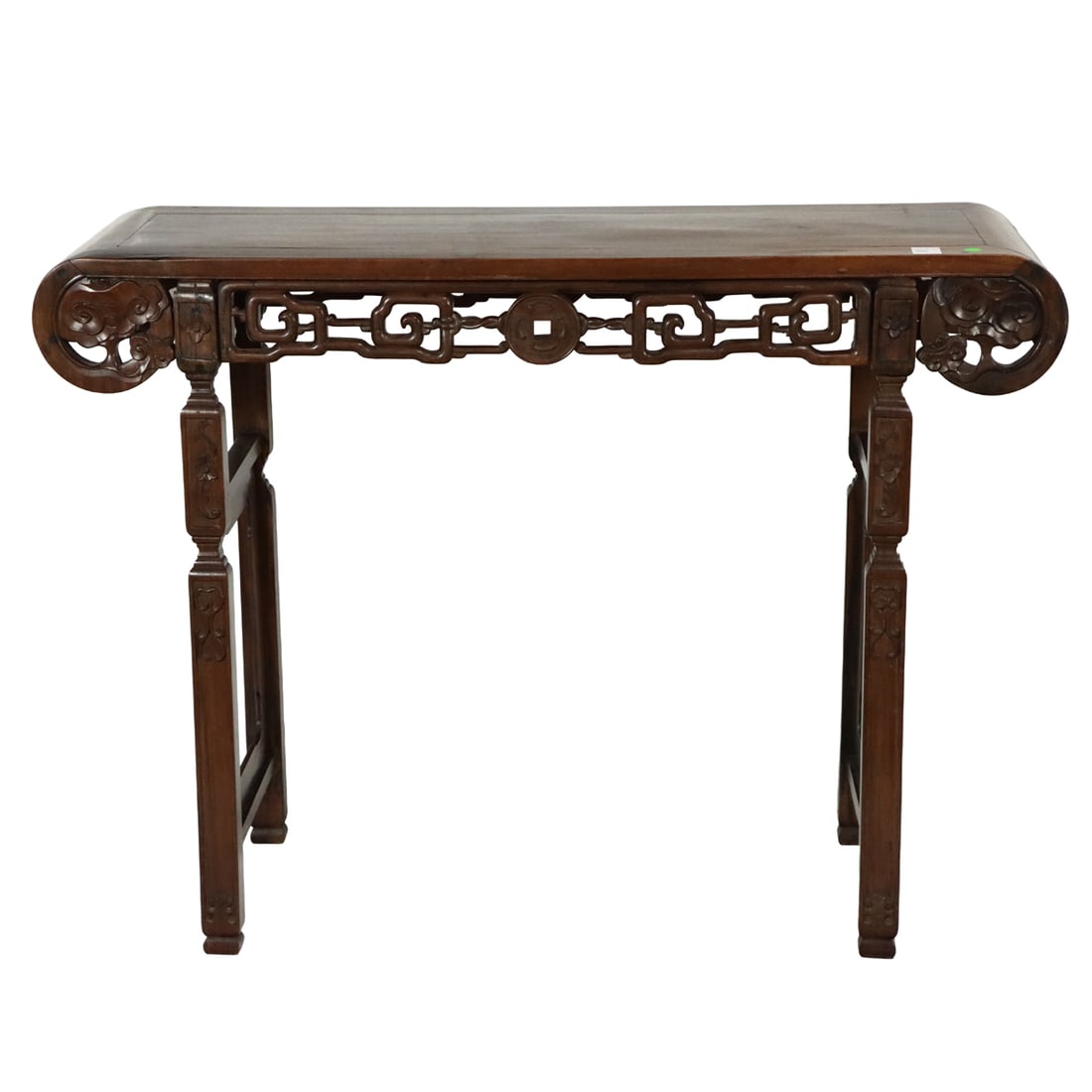 A Chinese rosewood altar table (1 of 1)