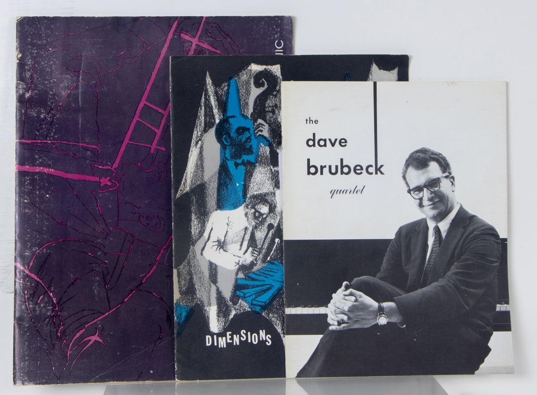 Three Jazz programs bearing signatures for Dave Brubeck, Nina Simone and others (1 of 1)
