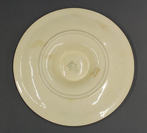 Shell and seaweed majolica oyster plates, 19th century. - 8