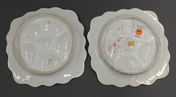 Porcelain oyster plates, 19th century - 6