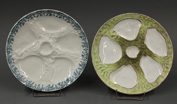 American and Continental oyster plates, 19th century - 5