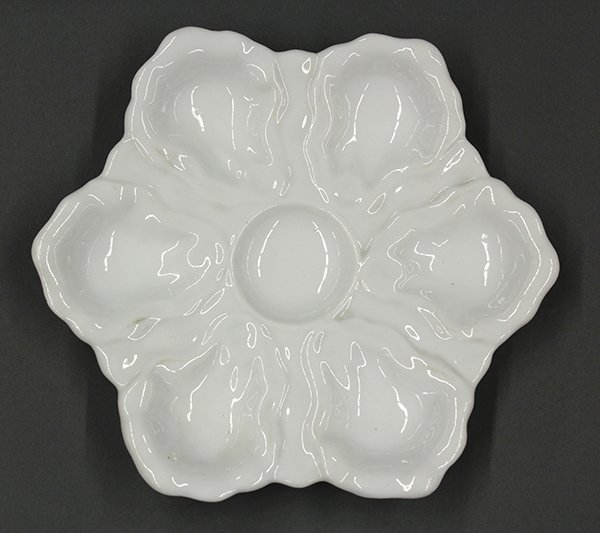 American and Continental oyster plates, 19th century - 8