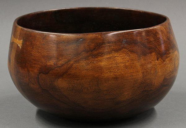 Hawaiian Koa wood (calabash) poi bowl