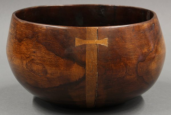 Hawaiian Koa wood (calabash) poi bowl - 2