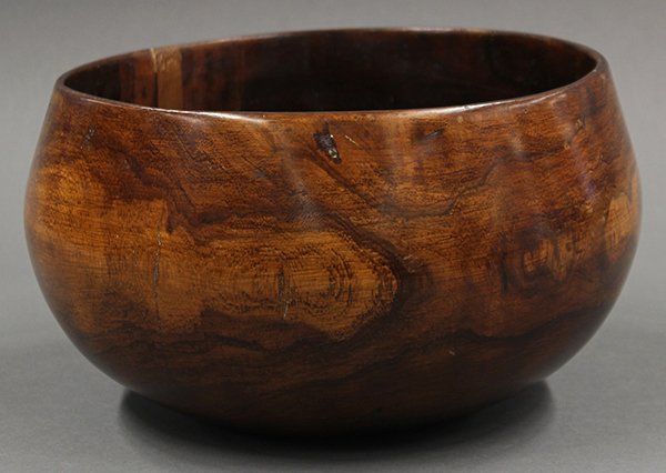 Hawaiian Koa wood (calabash) poi bowl - 4