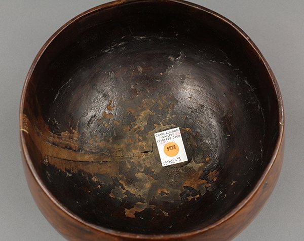 Hawaiian Koa wood (calabash) poi bowl - 5