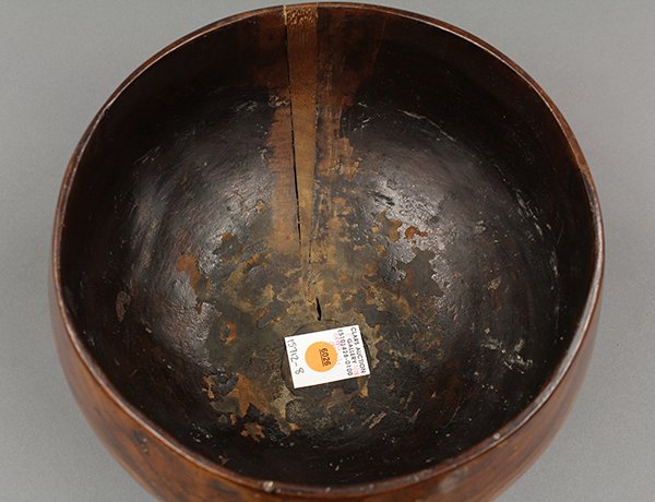 Hawaiian Koa wood (calabash) poi bowl - 6