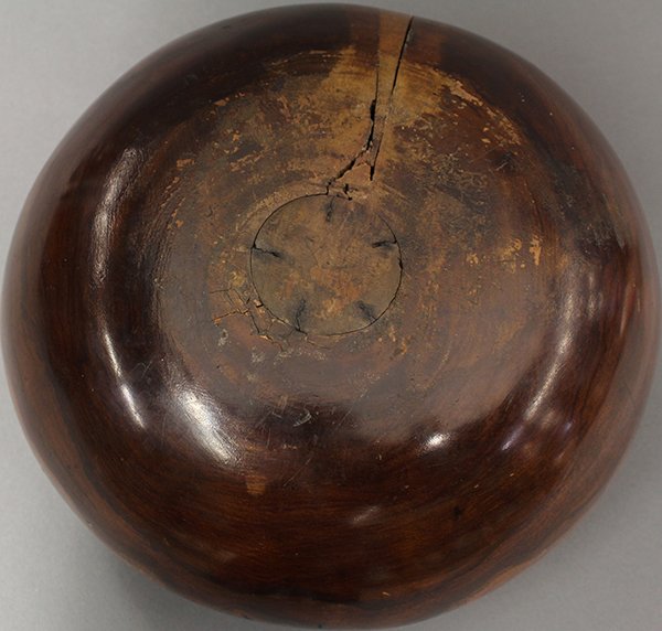 Hawaiian Koa wood (calabash) poi bowl - 8