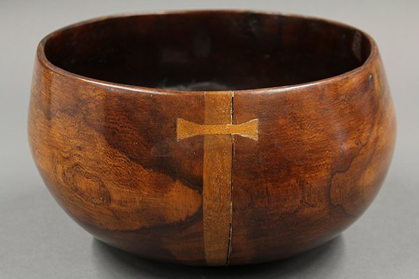 Hawaiian Koa wood (calabash) poi bowl - 9