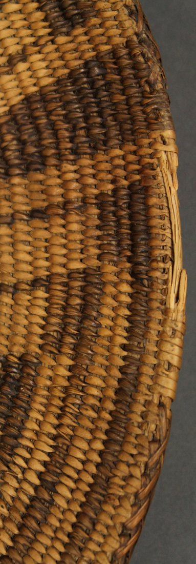 Pima monochrome decorated basket - 5