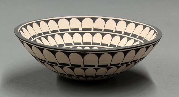 Acoma pottery bowl