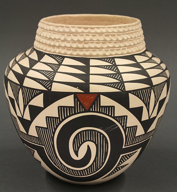 Acoma pottery bowl