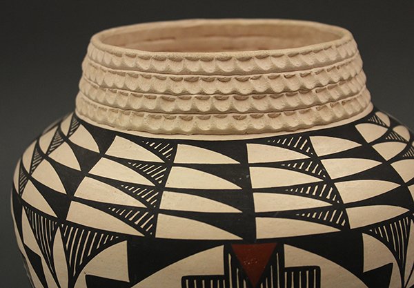 Acoma pottery bowl - 8