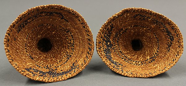 Makah basketry hats - 5