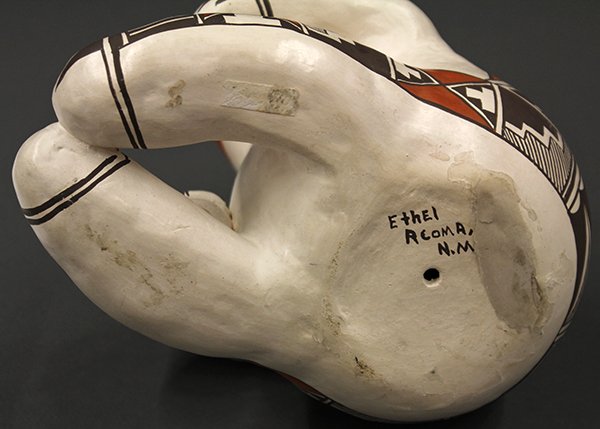 Acoma pottery storyteller figure - 8