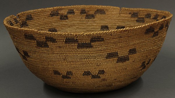 Northwest coast basketry bowl - 2