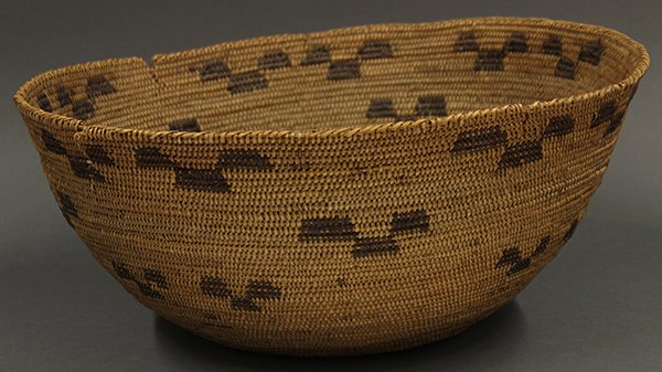 Northwest coast basketry bowl - 3