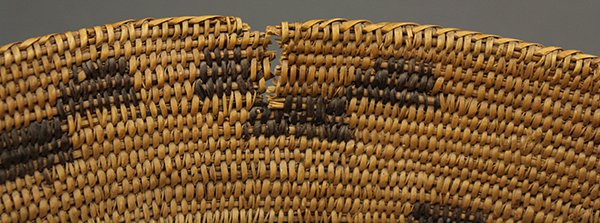 Northwest coast basketry bowl - 9