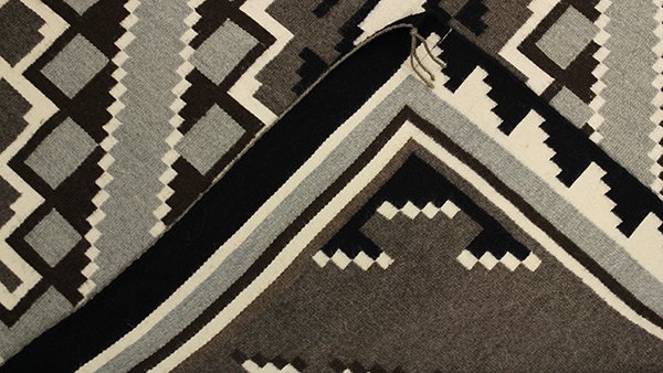 Navajo Two Grey Hills carpet - 5