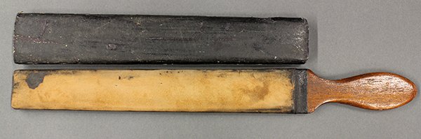 Will & Finck straight razor along with razor strop - 3