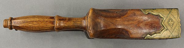 Will & Finck wood and brass lemon press, 19th century - 7