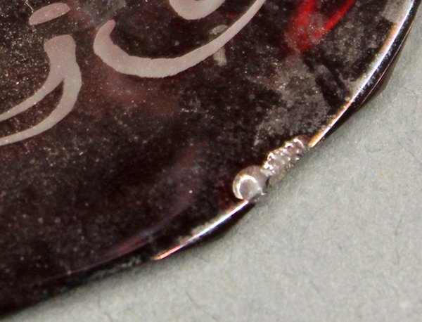 Bohemian ruby cut to clear articles, late 19th century - 4