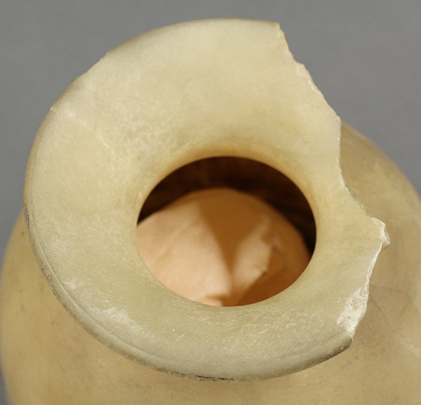 Alabastron with lid, Egyptian 1500-330BC - 7