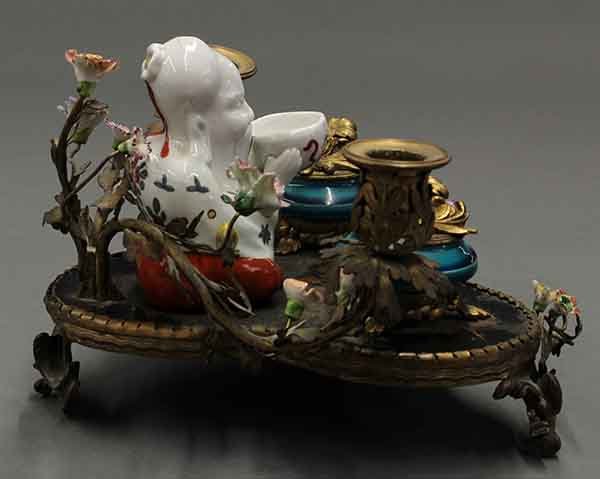 Inkwell and candle holder - 3