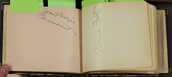 Hollywood golden age signed autograph book - 2
