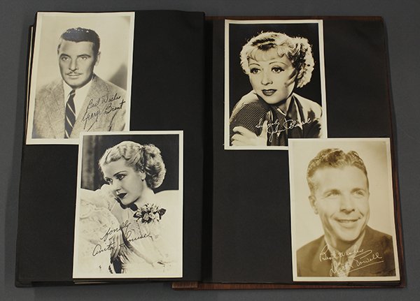 Hollywood golden age signed autograph book - 5
