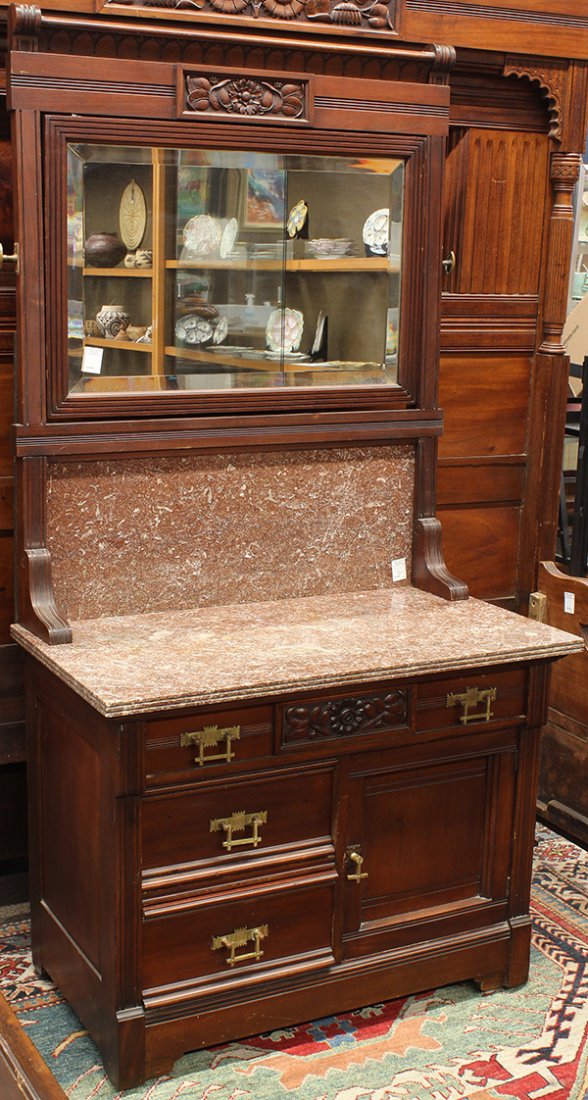 Victorian Aesthetic movement bedroom suite - 4