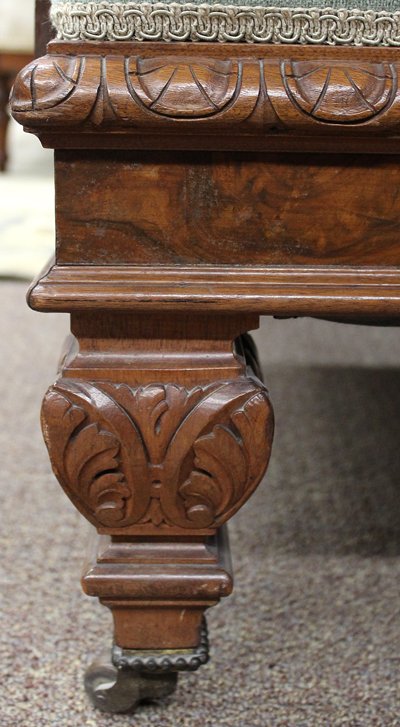 American Victorian Pottier And Stymus Lounge Chair And - 8