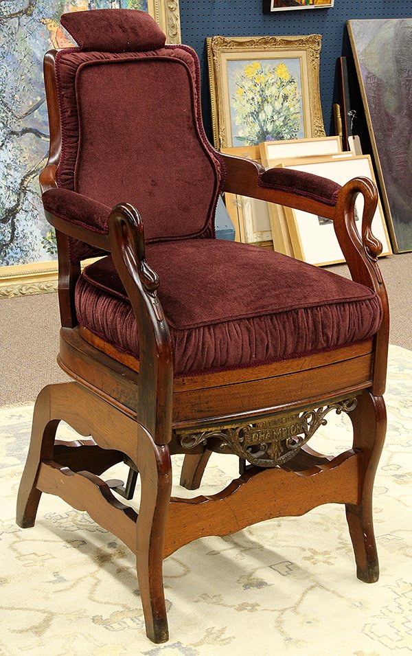 Will and Finck, San Francisco, 'Champion' barbers chair - 2