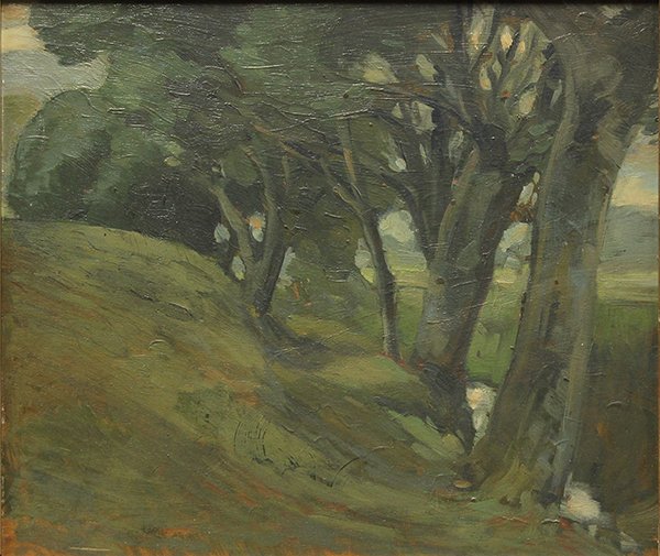 Painting, William Hancock Wilke, Quiet Dell (Northside)