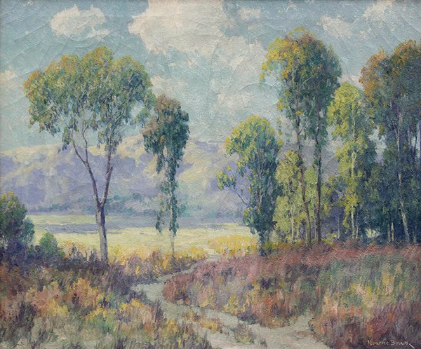 Painting, Maurice Braun, Eucalyptus